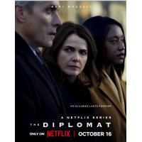 W1508-1509头号外交官 第三季 2碟装 2025年奈飞最新推出惊悚电视剧